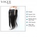 Brazilian Virgin Hair Straight 4x4 Virgin Human Hair With Baby Hair